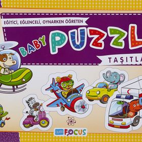 Blue Focus BF046 Taşıtlar - Bebek Puzzle