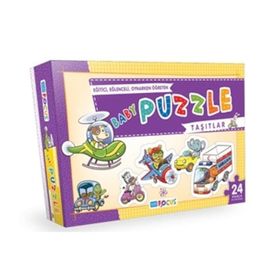 Blue Focus BF046 Taşıtlar - Bebek Puzzle