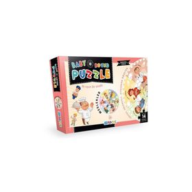 Blue Focus BF075 Meslekler - Baby Round Puzzle