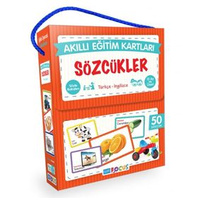 Blue Focus BF132 Sözcükler - Akıllı Eğitim Kartları