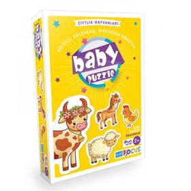 Blue Focus BF157 Çiftlik Hayvanları - Baby Puzzle