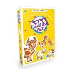 Blue Focus BF157 Çiftlik Hayvanları - Baby Puzzle
