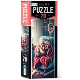 Blue Focus BF226 78 Parça 12x29 Little Owl Puzzle