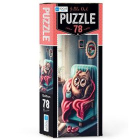 Blue Focus BF226 78 Parça 12x29 Little Owl Puzzle