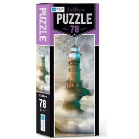 Blue Focus BF233 78 Parça 12x29 Lighthouse Puzzle