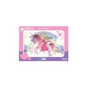 Blue Focus BF247 Sevimli Prenses 30 Parça Frame Puzzle