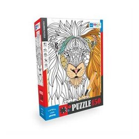 Blue Focus BF386 Aslan 150 Parça Boyanabilir Puzzle