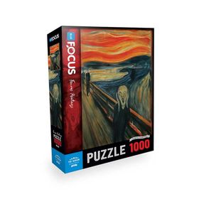 Blue Focus Çığlık 1000 Parça Puzzle