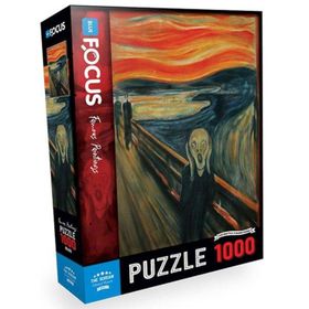 Blue Focus Çığlık 1000 Parça Puzzle
