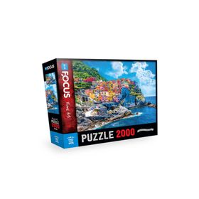 Blue Focus Cinque Terre 2000 Parça Puzzle