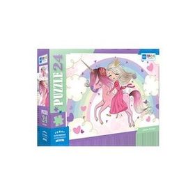 Blue Focus Cute Princess Sevimli Prenses 24 Parça Puzzle