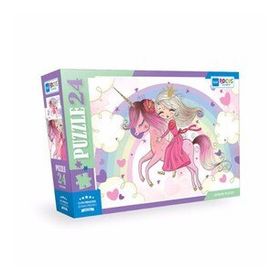 Blue Focus Cute Princess Sevimli Prenses 24 Parça Puzzle