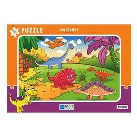 Blue Focus Dinozorlar 30 Parça Puzzle