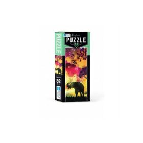 Blue Focus Elephant 98 Parça Puzzle