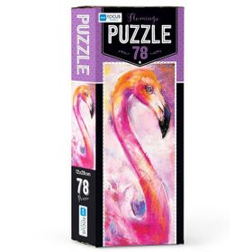 Blue Focus Flamingo 78 Parça Puzzle