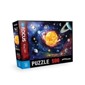 Blue Focus Güneş Sistemi 500 Parça Puzzle