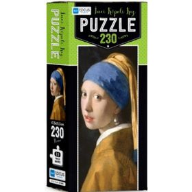 Blue Focus İnci Küpeli Kız 230 Parça Puzzle