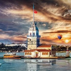 Blue Focus Kız Kulesi 1000 Parça Puzzle