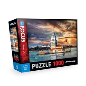 Blue Focus Kız Kulesi 1000 Parça Puzzle