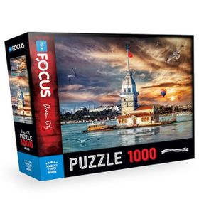 Blue Focus Kız Kulesi 1000 Parça Puzzle