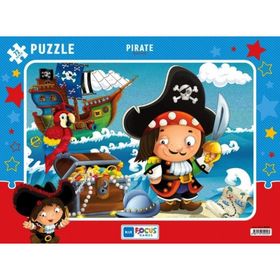 Blue Focus Korsan 72 Parça Puzzle