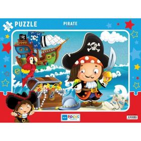 Blue Focus Korsan 72 Parça Puzzle