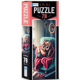 Blue Focus Little Owl 78 Parça Puzzle