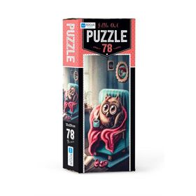 Blue Focus Little Owl 78 Parça Puzzle