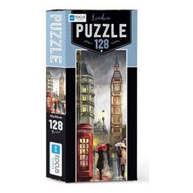 Blue Focus London 128 Parça Puzzle