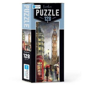 Blue Focus London 128 Parça Puzzle
