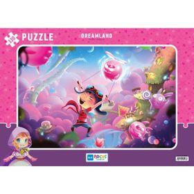 Blue Focus Masal Dünyası 130 Parça Çocuk Puzzle