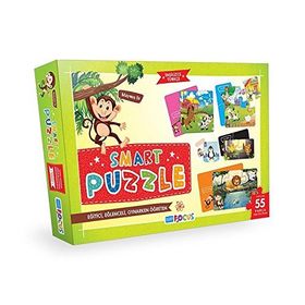 Blue Focus Maymuş ile Smart Puzzle