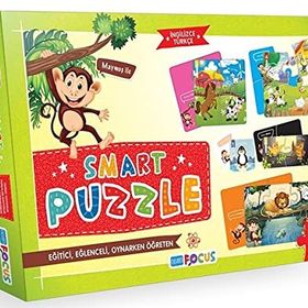 Blue Focus Maymuş ile Smart Puzzle