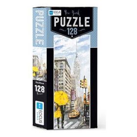 Blue Focus New York 128 Parça Puzzle