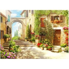 Blue Focus Old Street Eski Sokak 1000 Parça Puzzle