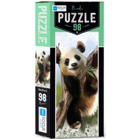 Blue Focus Panda 98 Parça Puzzle