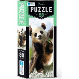 Blue Focus Panda 98 Parça Puzzle