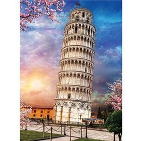Blue Focus Pisa Kulesi 1000 Parça Puzzle