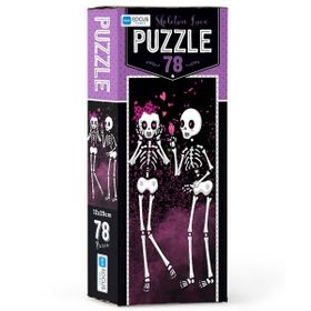 Blue Focus Skeleton Love 78 Parça Puzzle