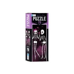 Blue Focus Skeleton Love 78 Parça Puzzle