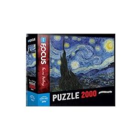 Blue Focus Starry Night 2000 Parça Puzzle