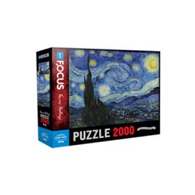 Blue Focus Starry Night 2000 Parça Puzzle