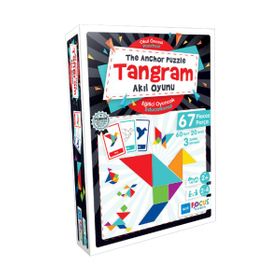 Blue Focus Tangram - The Anchor Puzzle
