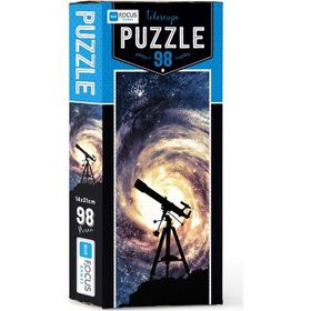 Blue Focus Telescope 98 Parça Puzzle