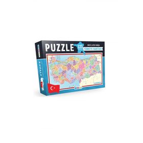 Blue Focus Türkiye Haritası Il Şekilli 123 Parça Puzzle