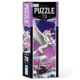 Blue Focus Unicorn 78 Parça Puzzle