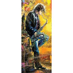 Blue Focus Young Man 78 Parça Puzzle