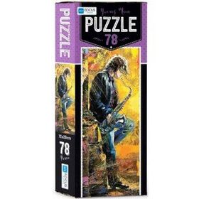 Blue Focus Young Man 78 Parça Puzzle