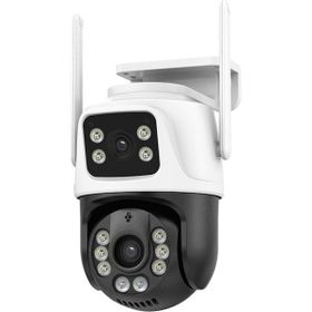 Blue Inter INT-CMR63 6MP Wifi Çift Kamera İki Yönlü Sesli ve Kızılötesi Gece Görüşlü Güvenlik Kamerası
