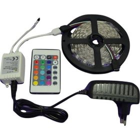 Blue Lighting 5 mt Animasyonlu Tak Çalıştır Kumandalı Trafolu RGB Şerit Led Aydınlatma